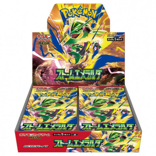 Pokémon Storm Emeralda – japansk boosterboks