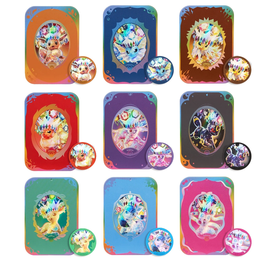 Pokémon Crystal Gathering Accessory Collection Box – produkt og innhold
