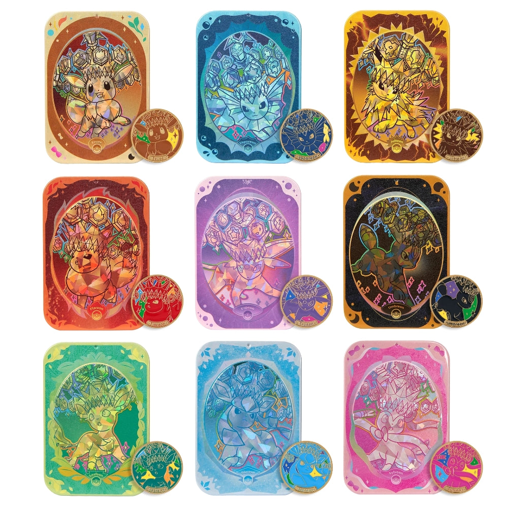 Pokémon Crystal Gathering Accessory Collection Box – produkt og innhold