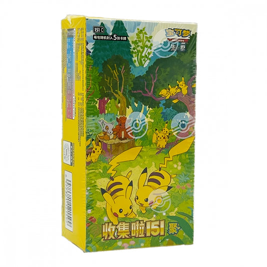 Pokémon Collect 151 Gathering – kinesisk boosterboks