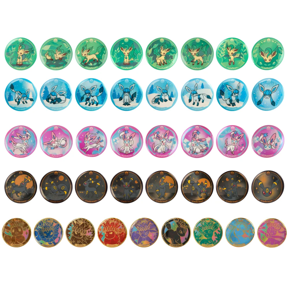 Pokémon Crystal Gathering Badge Set – produkt og innhold