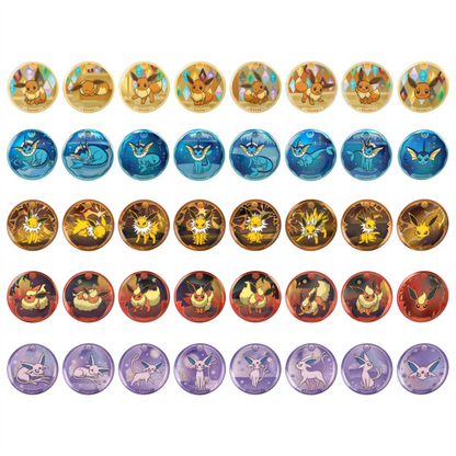 Pokémon Crystal Gathering Badge Set – produkt og innhold